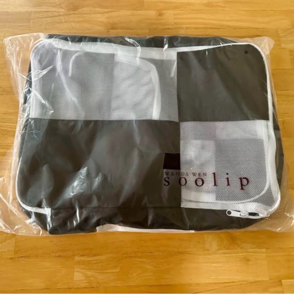 SO-ORAN by Wanda Wen “Soolip” Travel Packing Cubes – Charcoal Set – NWT